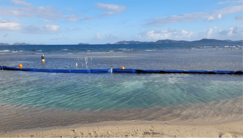 Sargassum Boom Sargassum Boom in Ocean