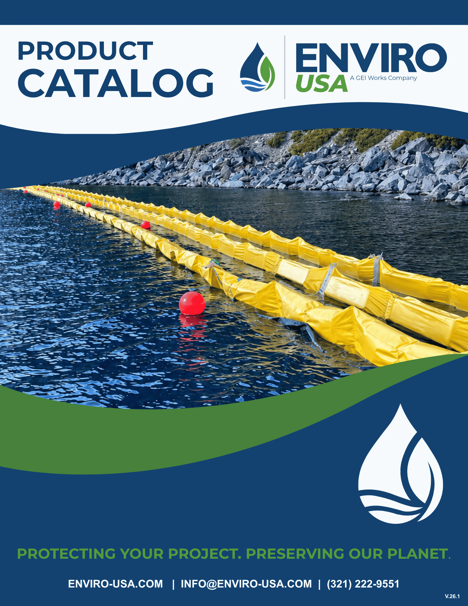 Enviro-USA Product Catalog Cover 2026